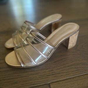 Kate Spade Cork Heels Size 8.5